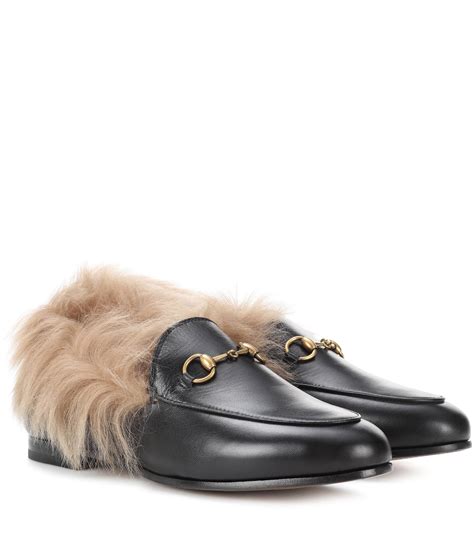 most expensive gucci loafers|gucci fur loafers women's.